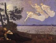 Pierre Puvis de Chavannes The Dream oil painting artist